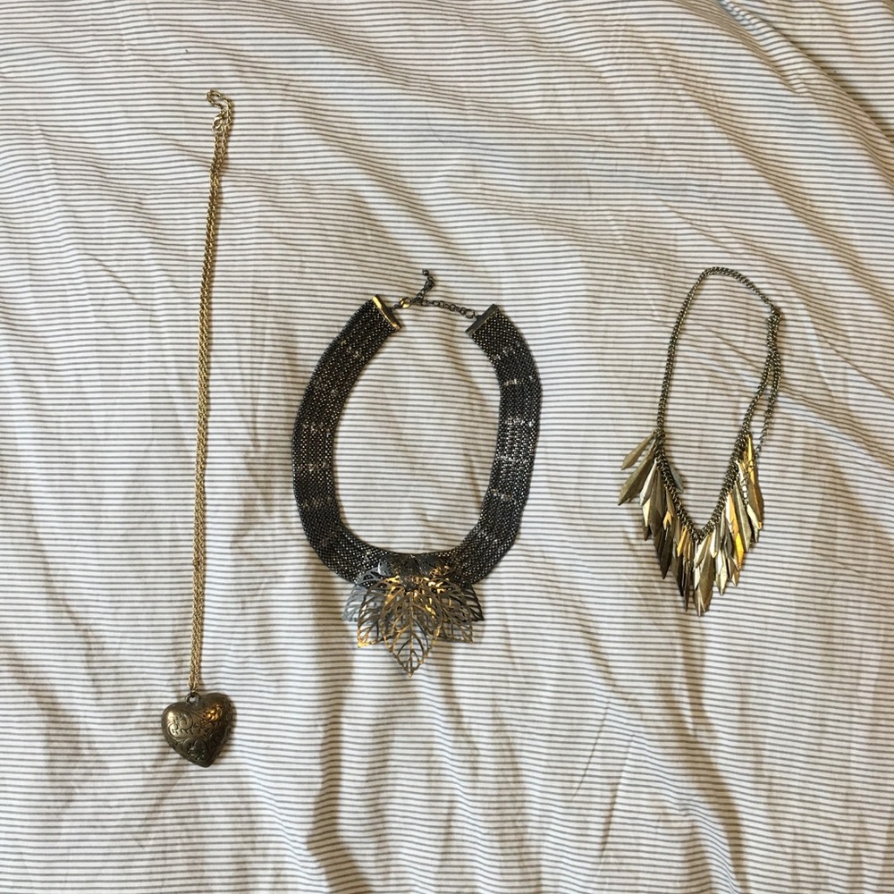 Necklaces-bundle of three